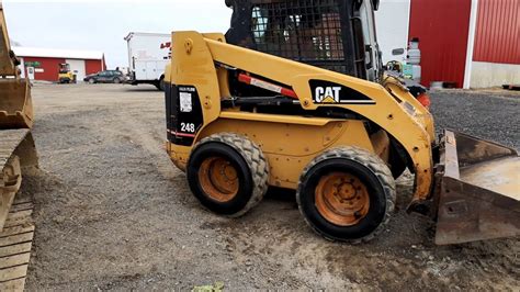 cat 248 skid steer for sale|246b skid raise cab.